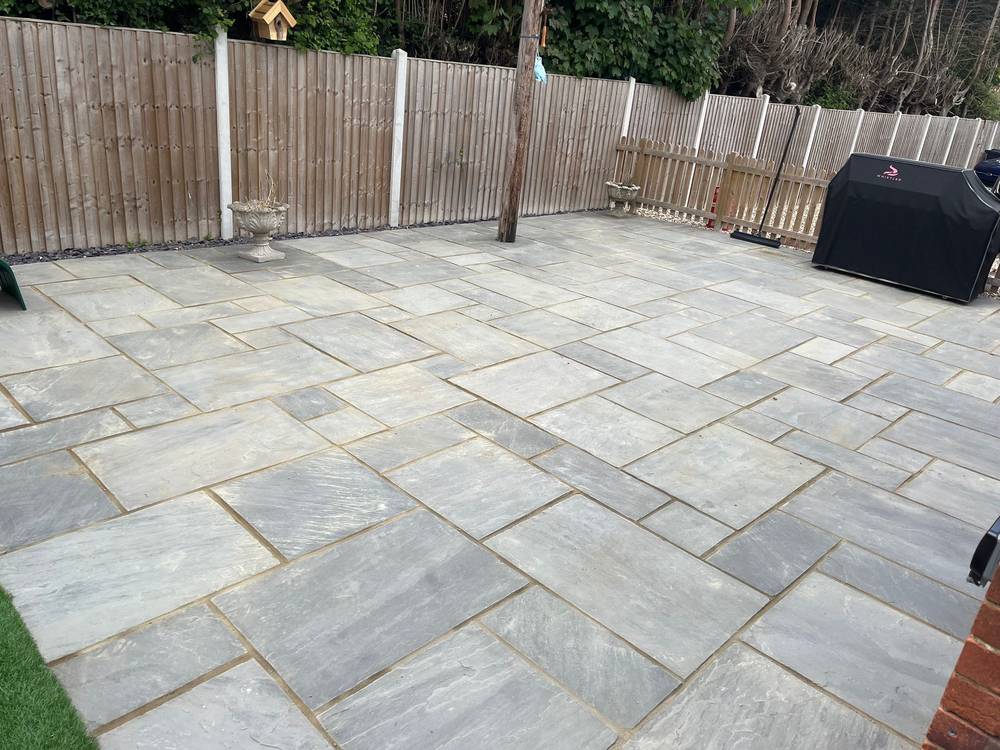 Quality Indian stone patio installation
